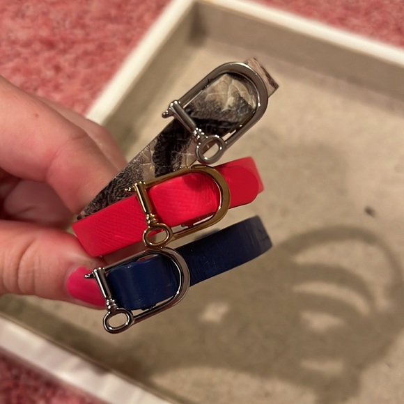 Stella & Dot Reversible Leather Bracelet for Slider Charms Bundle - Picture 4 of 4